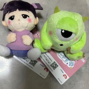 ディズニー モンスターズインク マイク ブー ぬいぐるみマスコット むにゃすやマスコット 未使用 タグ付き