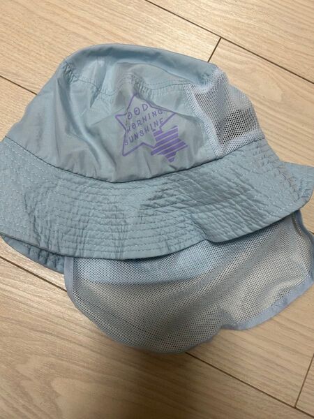 水遊び帽子 水陸両用 日よけ付き 54cm 美品 ウォーターハット