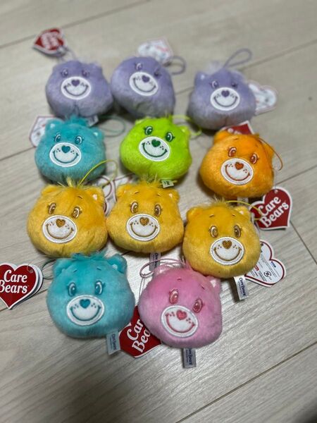 Care Bears ケアベア ぬいぐるみマスコット 11個セット プライズ 新品 タグ付き