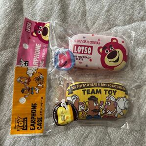 ディズニー トイストーリー イヤホンケース マルチケース 2個セット ロッツォ ポテトヘッド 新品