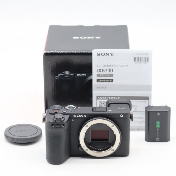 【ショット数124回】SONY α6700 ボディ