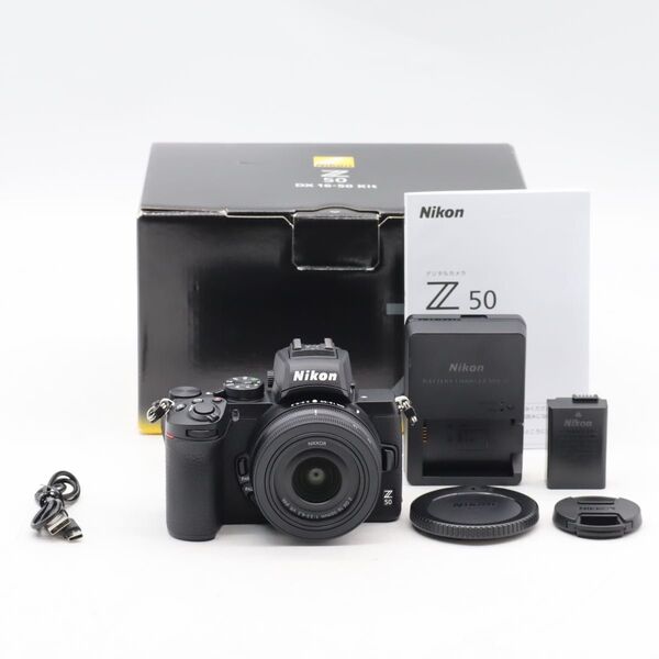 Nikon Z50 レンズキット NIKKOR Z DX 16-50mmブラック