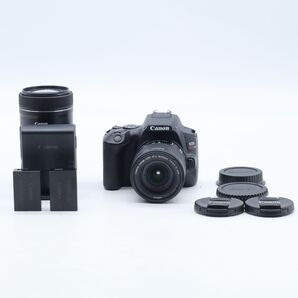 【ショット数3,000回以下】 Canon EOS Kiss X10 ダブルズームキット ブラック