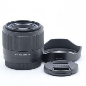 VILTROX AF 20mm F2.8 AIR STM ASPH ED IF (ソニーE用/フルサイズ対応) ブラック