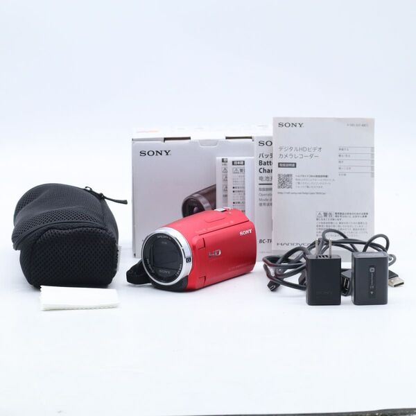 SONY Handycam HDR-CX680 レッド