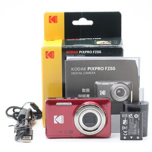KODAK FZ55-RD デジタルカメラ