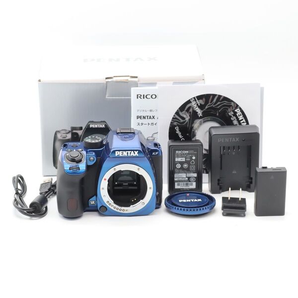 【ショット数209回】 PENTAX KF ボディ クリスタルブルー