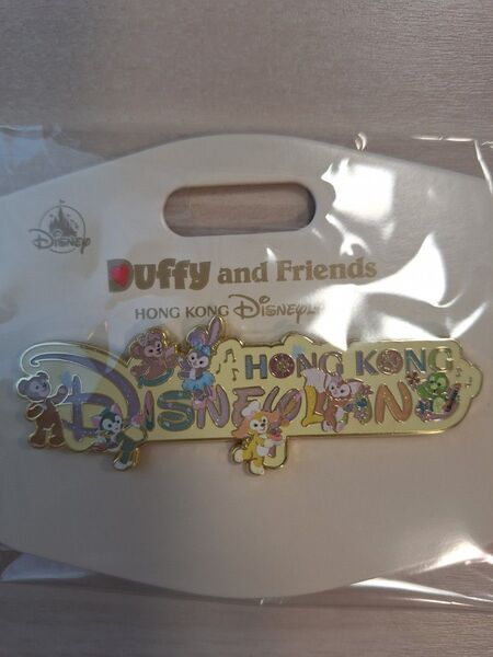 【新品】香港ディズニー ダッフィー&フレンズ ピンバッジ