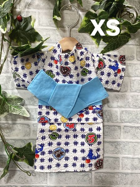 犬服 浴衣