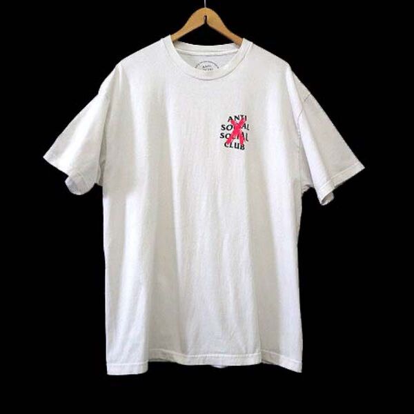 Anti social social club 半袖tシャツ 白 ホワイト XL