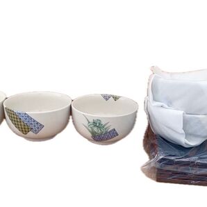 未使用 食器セット 茶碗5点 小皿5点 和風