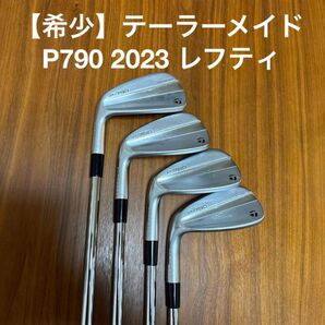 【希少】P790 2023 モーダス120 S 7-P 4本 レフティ テーラーメイド 左用 MODUS120 アイアンセット