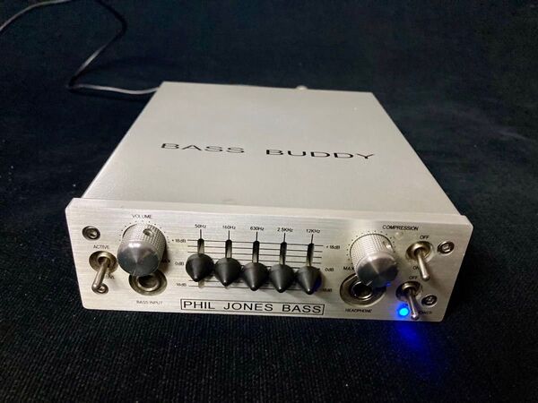 PJB BASS BUDDY ベース用ヘッドフォンアンプ ケース付き ベースプリアンプ