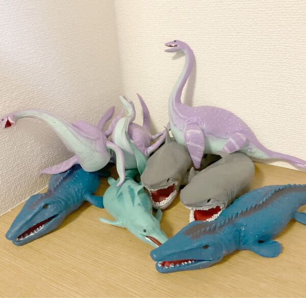 海の恐竜!&Co.アンドコ/ディアゴスティーニ ソフビ フィギュア