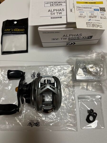22 アルファス SV TW XHL ダイワ ktf neoスプール 新品同様品 カスタム Daiwa