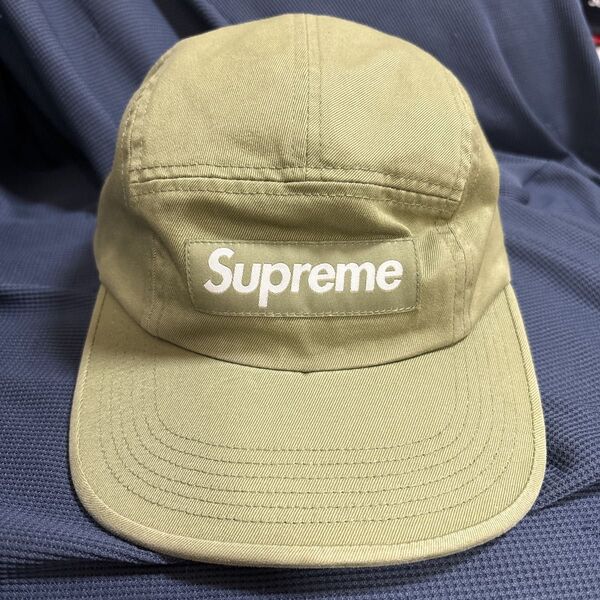 シュプリーム Camp Cap キャンプキャップ グリーン ボックスロゴ