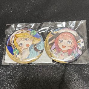 『レスレリアーナのアトリエ』1.5周年記念くじ 缶バッジ マリー&ロロナ