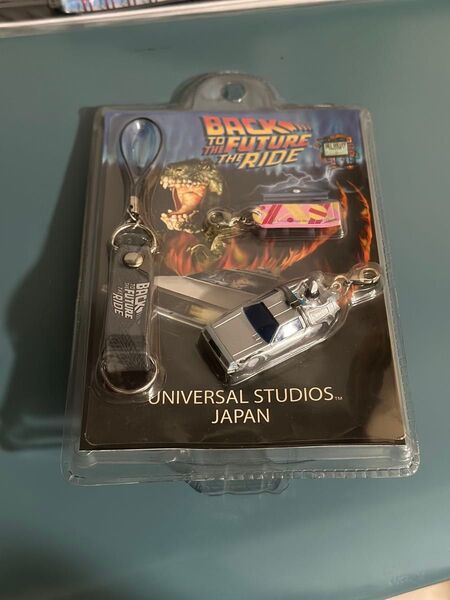 バック・トゥ・ザ・フューチャー デロリアンキーホルダー ムービーストラップ