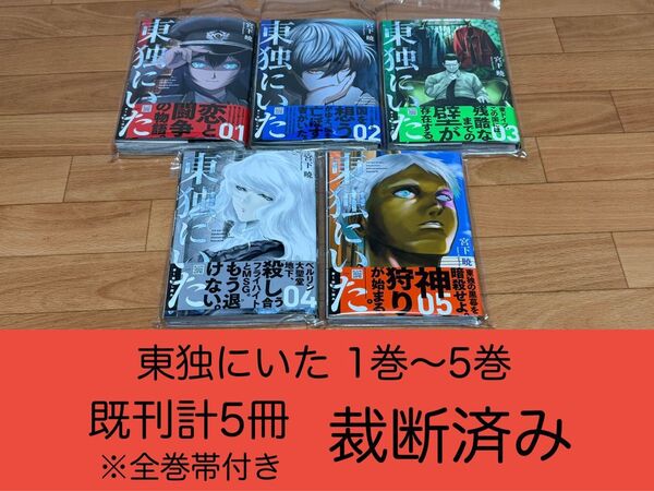 【裁断済】東独にいた 1巻〜5巻 既刊計5冊 <作:宮下暁>