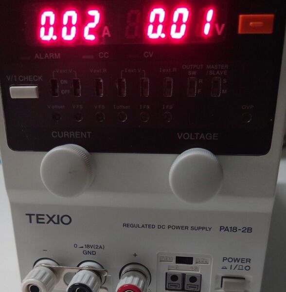直流安定化電源 PA18-2B TEXIO