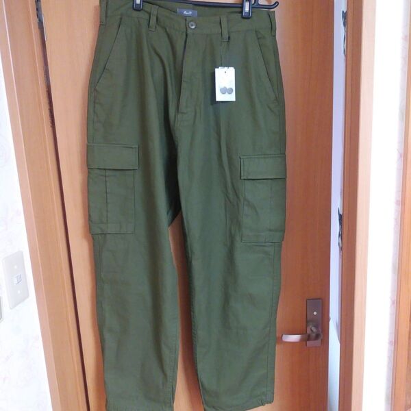 カーゴパンツメンズ XL カーキ