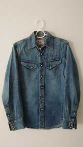  Hysteric Glamour western shirt Denim shirt size S free shipping 