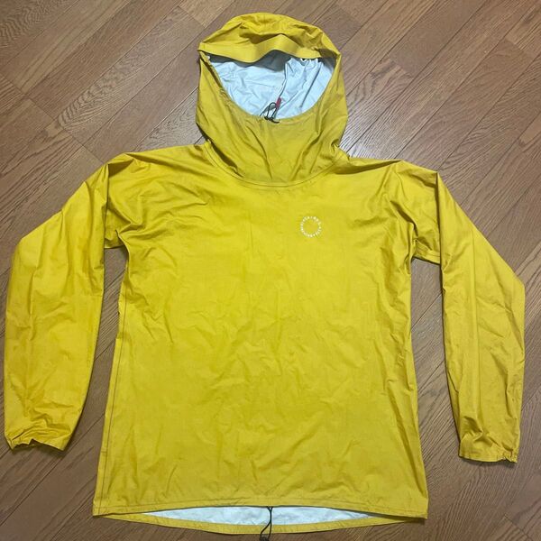 【週末価格】山と道 UL RAIN HOODY PU SOSUI イエロー Mサイズ