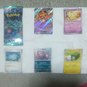 【未使用】ポケカ スカーレット&バイオレット 拡張パック ランダム5枚入 SV7 ステラミラクル ☆ バウッツェル パピモッチ等…