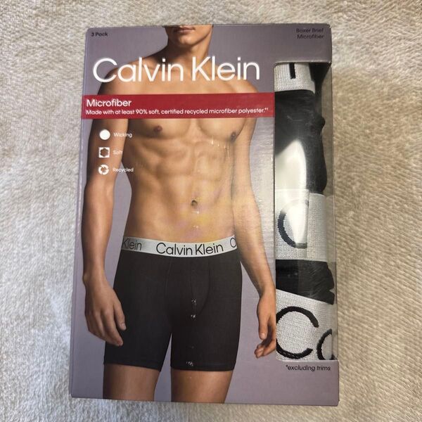 新品未使用 Calvin Klein ボクサーパンツ 3パック Mサイズ