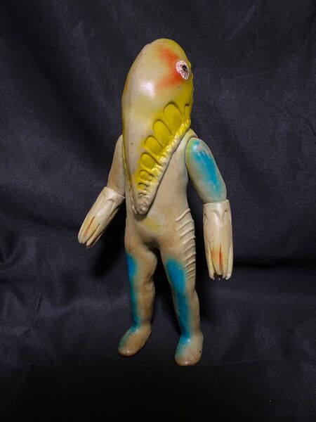 ブルマァク メトロン星人 当時物 ソフビ ウルトラ怪獣シリーズ ウルトラマン 円谷プロ ヴィンテージ