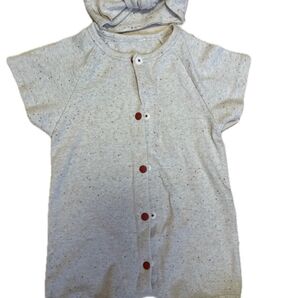 ススコシ susukoshi ベビー服 ロンパース ヘアバンド 2点セット