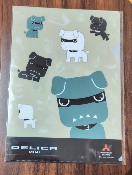 【非売品】 三菱 デリカミニ クリアファイル / 新品未開封 デリ丸