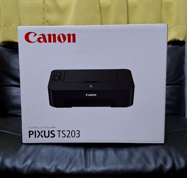 Canon PIXUS TS203 ブラック《新品未使用 インク付》