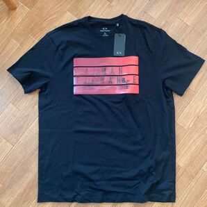 ARMANI EXCHANGE Tシャツ 半袖 新品 未使用 主張の強い 3D ロゴ L