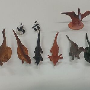 動物フィギュア まとめ売り 恐竜 パンダ イルカ 翼竜など