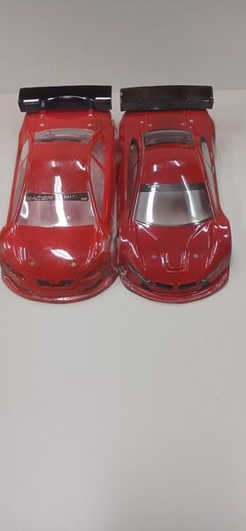 ラジコンボディ レッド 2個セット