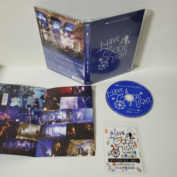 【未使用】GOOD ON THE REEL HAVE A “GOOD” NIGHT vol.50 野音 ライブ DVD