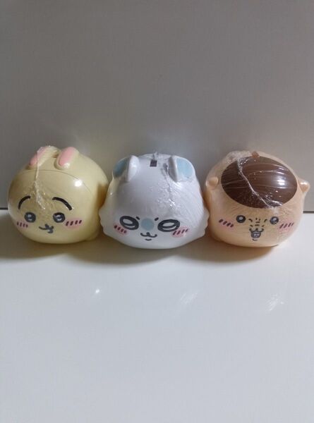 ちいかわ 貯金箱 3個セット うさぎ モモンガ くりまんじゅう