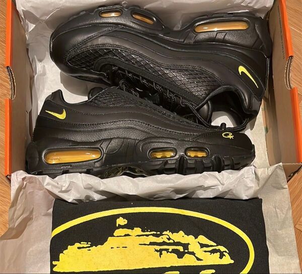 Corteiz × Nike Air Max 95 "Black and Tour Yellow"