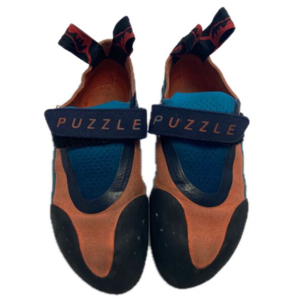 【中古】ボルダリングシューズ キッズ レッドチリ モンベル 22.5cm