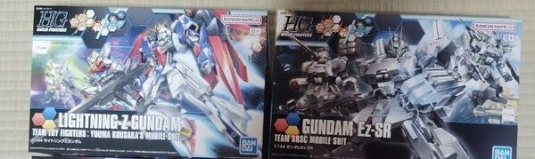 HGBF 1/144 ライトニングZガンダム ガンダムEz-SR