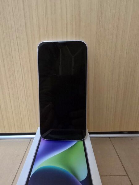 美品 iPhone 14 128GB SIMフリー パープル Purple MPUJ3J/A