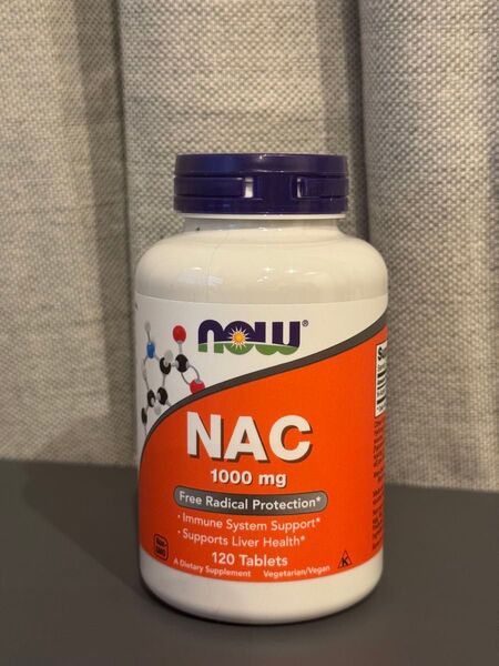 NOW FOODS NAC 1000mg 120錠 新品未開封