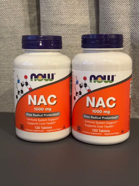 【2個】NOW FOODS NAC 1000mg 120錠 新品未開封