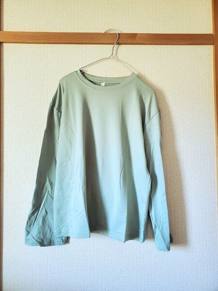 新品未使用 ストレッチ Lサイズ 長袖 Tシャツ プルオーバー カットソー