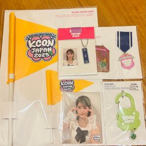 KCON JAPAN ME:Iオフィシャルグッズ フラッグ 生写真 IDカード キーホルダー 石井蘭