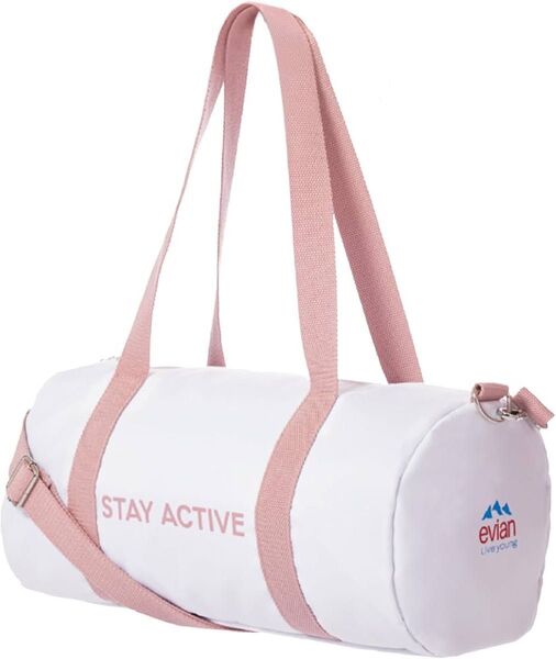 新品 未使用 エビアン スポーツバッグ evian 部活 ジム