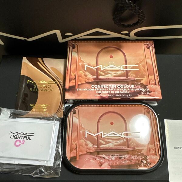 新品 MAC コネクト イン カラー アイシャドウパレット エンベディッド