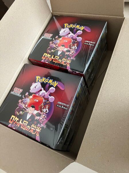 ロケット団の栄光 シュリンク付き未開封 6BOX