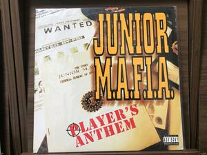 10枚落札で送料無料 // Junior Mafia // Player's Anthem / Notorious B.I.G.